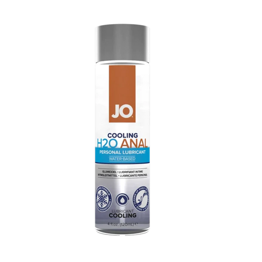 JO H2O backdoor Cooling Lubricant 4 fl oz – Rechargeable, Discreet, Intimate Wellness Accessory – Quiet, Rechargeable, Waterproof, Couples & Solo Use, Discreet Intimate Wellness Accessory