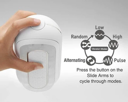 Flip Zero Electronic Vibration Male solo massager – Rechargeable, Discreet, Intimate Wellness Accessory – Quiet, Rechargeable, Waterproof, Couples & Solo Use, Discreet Intimate Wellness Accessory