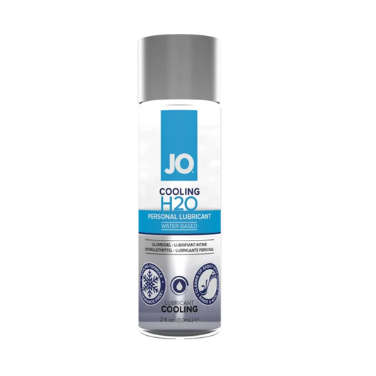 JO H2O Cooling Lubricant 2 fl oz – Rechargeable, Discreet, Intimate Wellness Accessory – Quiet, Rechargeable, Waterproof, Couples & Solo Use, Discreet Intimate Wellness Accessory
