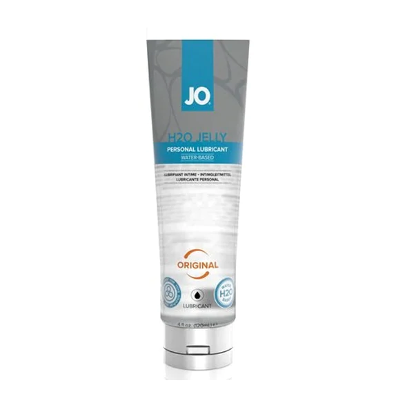 JO H2O Jelly-Original Lubricant 4 fl oz – Rechargeable, Discreet, Intimate Wellness Accessory – Quiet, Rechargeable, Waterproof, Couples & Solo Use, Discreet Intimate Wellness Accessory