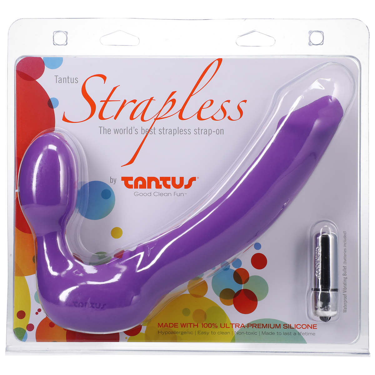 Strapless Classic Lavender Medium – Rechargeable, Discreet, Intimate Wellness Accessory – Quiet, Rechargeable, Waterproof, Couples & Solo Use, Discreet Intimate Wellness Accessory