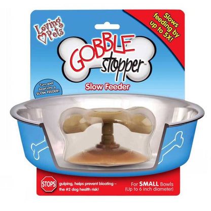 Loving Pets Gobble Stopper Slow Feeder For Dogs