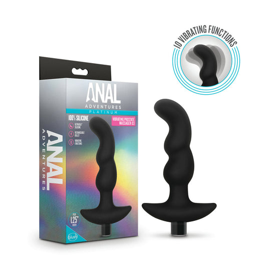 backdoor Adventures - Silicone Prostate Mass – Rechargeable, Discreet, Intimate Wellness Accessory – Quiet, Rechargeable, Waterproof, Couples & Solo Use, Discreet Intimate Wellness Accessory