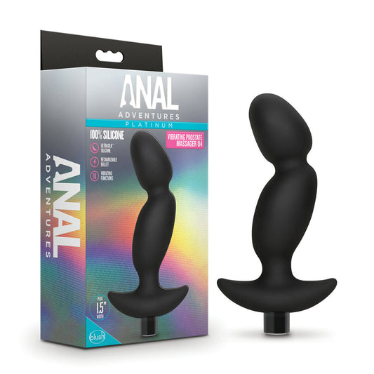backdoor Adventures - Silicone Prostate Massager with loop – Rechargeable, Discreet, Intimate Wellness Accessory – Quiet, Rechargeable, Waterproof, Couples & Solo Use, Discreet Intimate Wellness Accessory