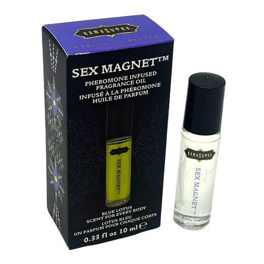 intimacy MAGNET Pheromone - Blue Lotus Roll On Fragrance Oil  .33oz – Rechargeable, Discreet, Intimate Wellness Accessory – Quiet, Rechargeable, Waterproof, Couples & Solo Use, Discreet Intimate Wellness Accessory