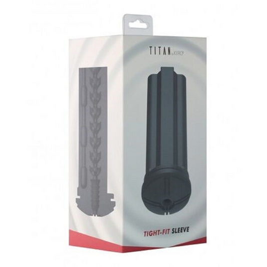 Tight Fit Sleeve for Titan – Rechargeable, Discreet, Intimate Wellness Accessory – Quiet, Rechargeable, Waterproof, Couples & Solo Use, Discreet Intimate Wellness Accessory