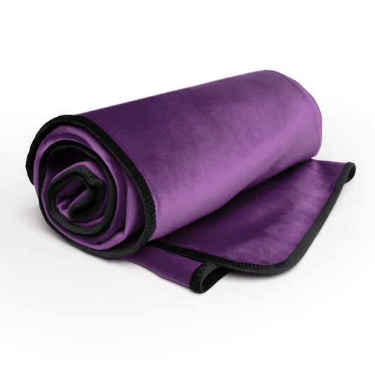 Fascinator Lush Throw  Purple Microvelvet - King Size – Rechargeable, Discreet, Intimate Wellness Accessory – Quiet, Rechargeable, Waterproof, Couples & Solo Use, Discreet Intimate Wellness Accessory