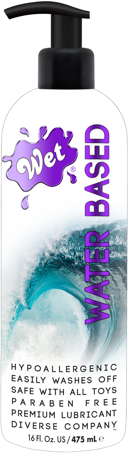 Original Water Based intimacy personal lubricant 16 Ounce – Rechargeable, Discreet, Intimate Wellness Accessory – Quiet, Rechargeable, Waterproof, Couples & Solo Use, Discreet Intimate Wellness Accessory