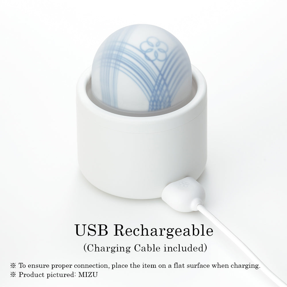 temari MIZU – Rechargeable, Discreet, Intimate Wellness Accessory – Quiet, Rechargeable, Waterproof, Couples & Solo Use, Discreet Intimate Wellness Accessory