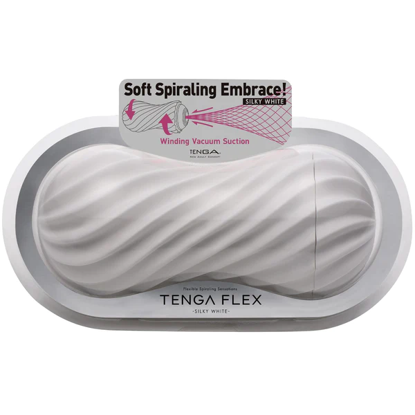 FLEX Silky White – Rechargeable, Discreet, Intimate Wellness Accessory – Quiet, Rechargeable, Waterproof, Couples & Solo Use, Discreet Intimate Wellness Accessory