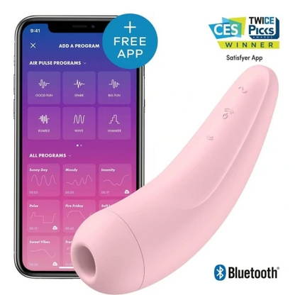 Curvy 2+ Pink – Rechargeable, Discreet, Intimate Wellness Accessory – Quiet, Rechargeable, Waterproof, Couples & Solo Use, Discreet Intimate Wellness Accessory