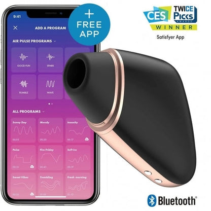 Love Triangle - Black – Rechargeable, Discreet, Intimate Wellness Accessory – Quiet, Rechargeable, Waterproof, Couples & Solo Use, Discreet Intimate Wellness Accessory