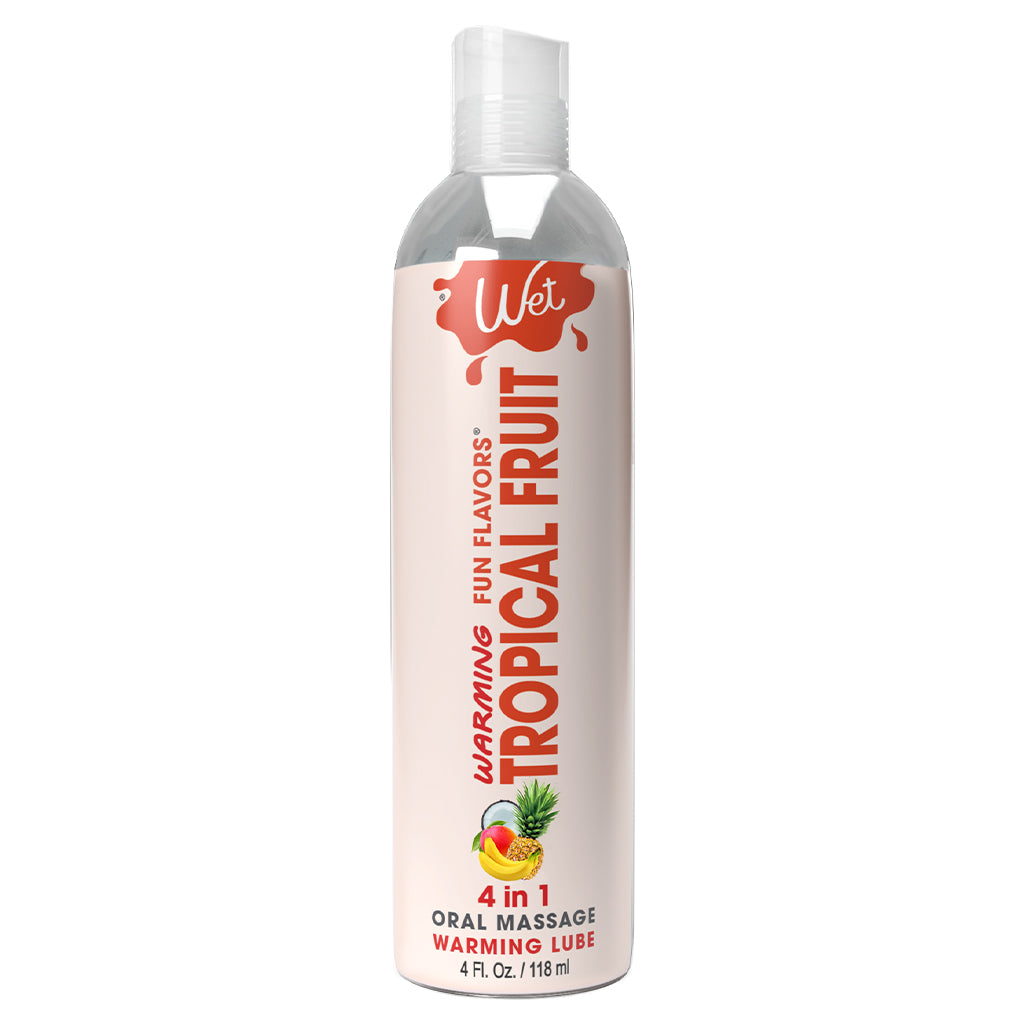 Fun Flavours Tropical Explosion 4 Fl. Oz. / 118 ml – Rechargeable, Discreet, Intimate Wellness Accessory – Quiet, Rechargeable, Waterproof, Couples & Solo Use, Discreet Intimate Wellness Accessory