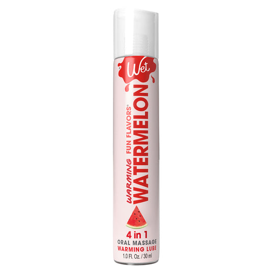 Fun Flavours Watermelon 1 Fl. Oz. / 30 ml – Rechargeable, Discreet, Intimate Wellness Accessory – Quiet, Rechargeable, Waterproof, Couples & Solo Use, Discreet Intimate Wellness Accessory