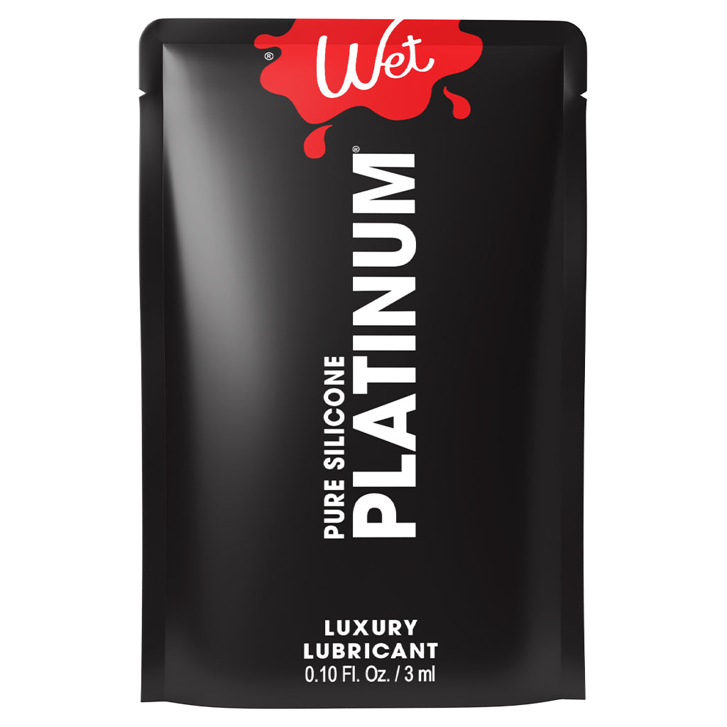 Platinum 0.10 Fl. Oz. / 3 ml – Rechargeable, Discreet, Intimate Wellness Accessory – Quiet, Rechargeable, Waterproof, Couples & Solo Use, Discreet Intimate Wellness Accessory