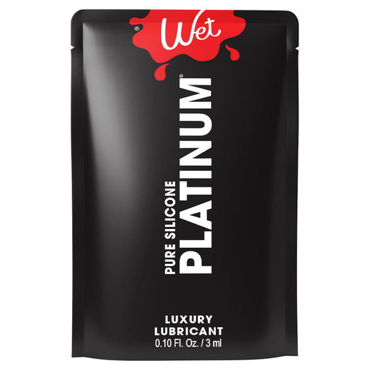 Platinum 0.10 Fl. Oz. / 3 ml – Rechargeable, Discreet, Intimate Wellness Accessory – Quiet, Rechargeable, Waterproof, Couples & Solo Use, Discreet Intimate Wellness Accessory