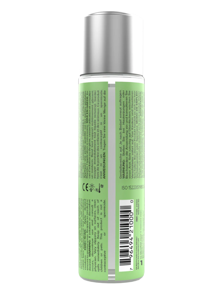 JO Cocktails - Mojito Flavored Lubricant - 2 floz 60 mL – Rechargeable, Discreet, Intimate Wellness Accessory – Quiet, Rechargeable, Waterproof, Couples & Solo Use, Discreet Intimate Wellness Accessory