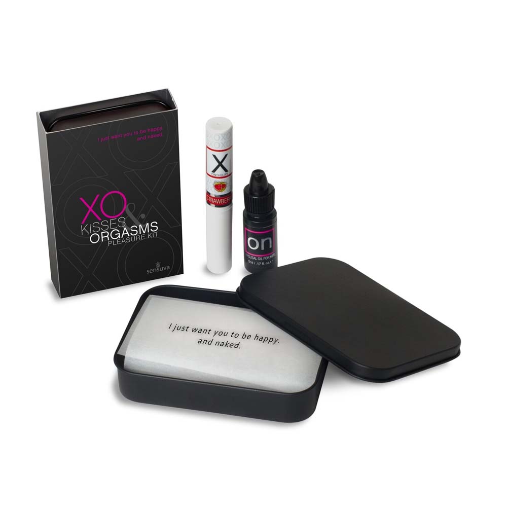 XO Kisses and Orgasms Pleasure Kit * – Rechargeable, Discreet, Intimate Wellness Accessory – Quiet, Rechargeable, Waterproof, Couples & Solo Use, Discreet Intimate Wellness Accessory