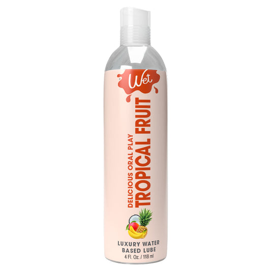 Tropical Fruit 4 Fl. Oz. / 118 ml – Rechargeable, Discreet, Intimate Wellness Accessory – Quiet, Rechargeable, Waterproof, Couples & Solo Use, Discreet Intimate Wellness Accessory