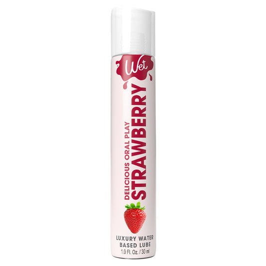 Strawberry 1.0 Fl. Oz. / 30 ml – Rechargeable, Discreet, Intimate Wellness Accessory – Quiet, Rechargeable, Waterproof, Couples & Solo Use, Discreet Intimate Wellness Accessory