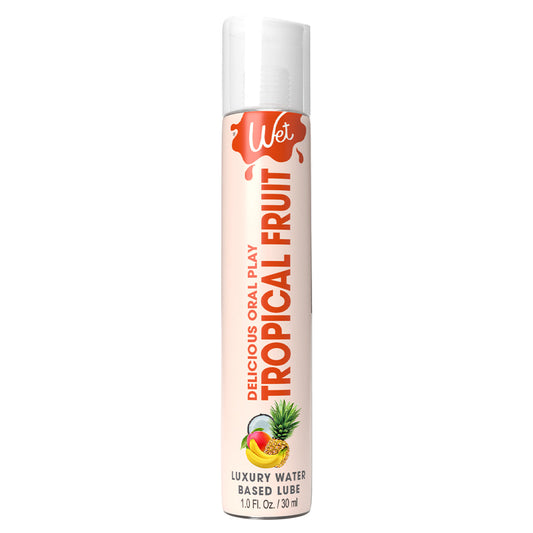 Tropical Fruit 1 Fl. Oz. / 30 ml – Rechargeable, Discreet, Intimate Wellness Accessory – Quiet, Rechargeable, Waterproof, Couples & Solo Use, Discreet Intimate Wellness Accessory