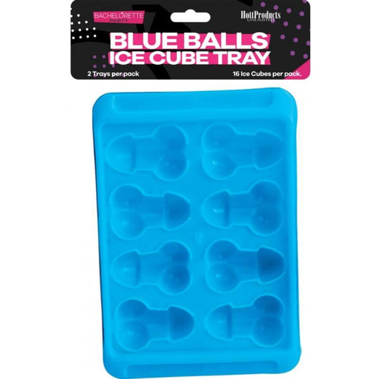 Blue Balls male Shapd Ice Cube Tray 2pc – Rechargeable, Discreet, Intimate Wellness Accessory – Quiet, Rechargeable, Waterproof, Couples & Solo Use, Discreet Intimate Wellness Accessory