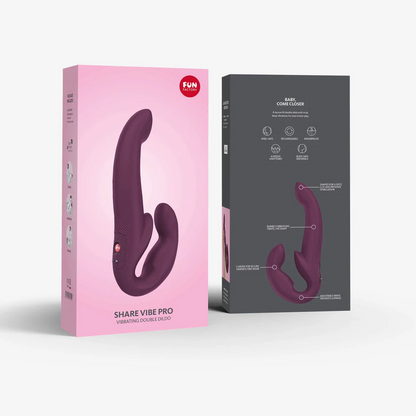 Share Vibe Pro – Rechargeable, Discreet, Intimate Wellness Accessory – Quiet, Rechargeable, Waterproof, Couples & Solo Use, Discreet Intimate Wellness Accessory