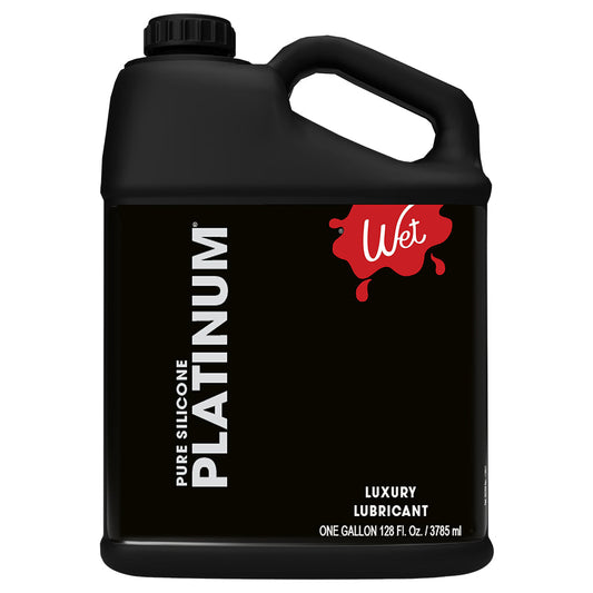 Platinum 128 Fl. Oz. / 3785 ml – Rechargeable, Discreet, Intimate Wellness Accessory – Quiet, Rechargeable, Waterproof, Couples & Solo Use, Discreet Intimate Wellness Accessory
