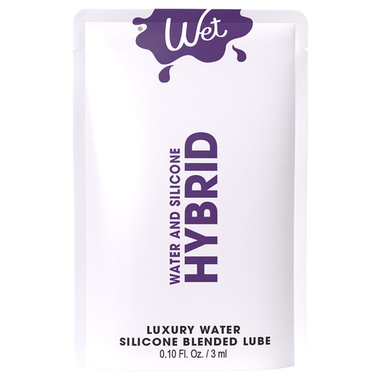 Hybrid 0.10 Fl. Oz. / 3 ml – Rechargeable, Discreet, Intimate Wellness Accessory – Quiet, Rechargeable, Waterproof, Couples & Solo Use, Discreet Intimate Wellness Accessory