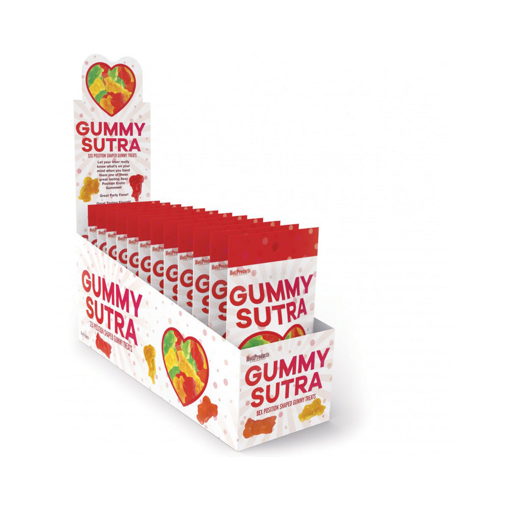 Gummy Sutra - position gummies 12pc Disp – Rechargeable, Discreet, Intimate Wellness Accessory – Quiet, Rechargeable, Waterproof, Couples & Solo Use, Discreet Intimate Wellness Accessory