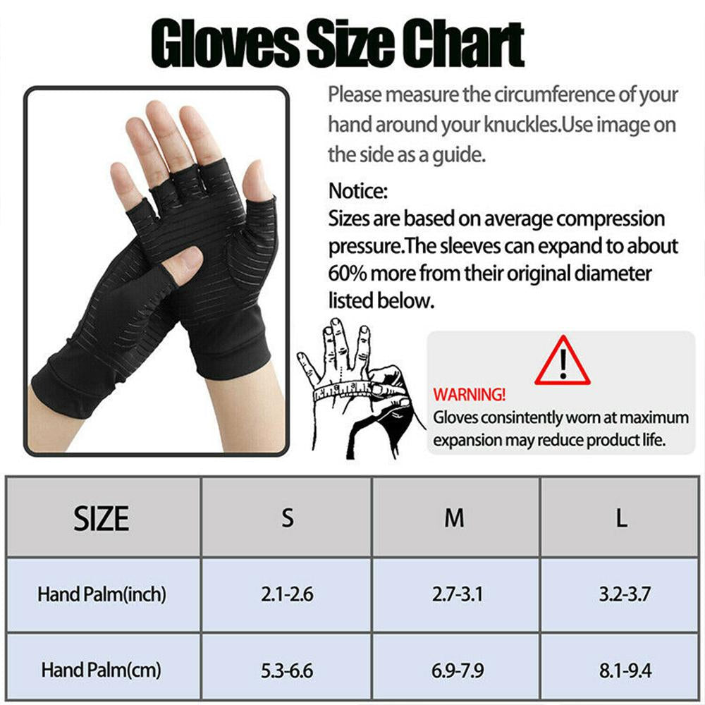 Compression Arthritis Glove Unisex Joint Pain Relief Half Finger Brace – Rechargeable, Discreet, Intimate Wellness Accessory – Quiet, Rechargeable, Waterproof, Couples & Solo Use, Discreet Intimate Wellness Accessory