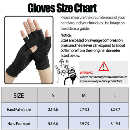 Compression Arthritis Glove Unisex Joint Pain Relief Half Finger Brace – Rechargeable, Discreet, Intimate Wellness Accessory – Quiet, Rechargeable, Waterproof, Couples & Solo Use, Discreet Intimate Wellness Accessory