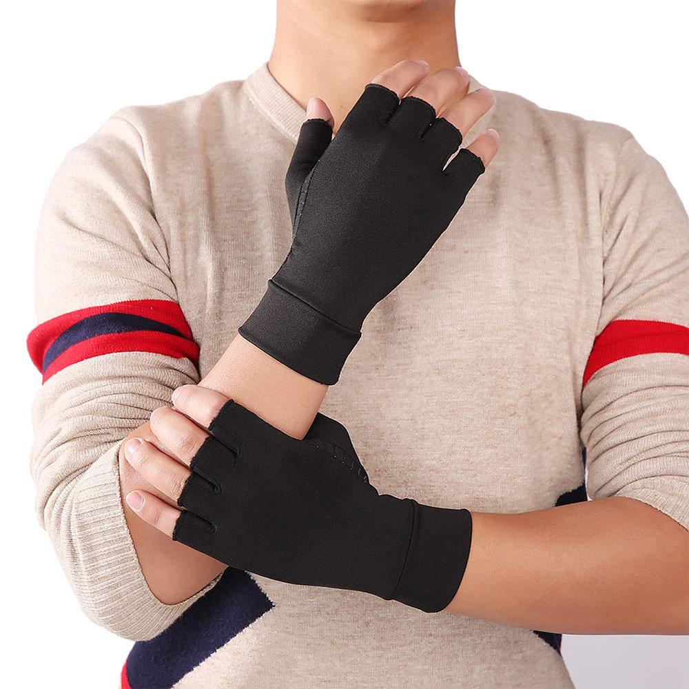 Compression Arthritis Glove Unisex Joint Pain Relief Half Finger Brace – Rechargeable, Discreet, Intimate Wellness Accessory – Quiet, Rechargeable, Waterproof, Couples & Solo Use, Discreet Intimate Wellness Accessory
