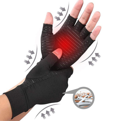 Compression Arthritis Glove Unisex Joint Pain Relief Half Finger Brace – Rechargeable, Discreet, Intimate Wellness Accessory – Quiet, Rechargeable, Waterproof, Couples & Solo Use, Discreet Intimate Wellness Accessory