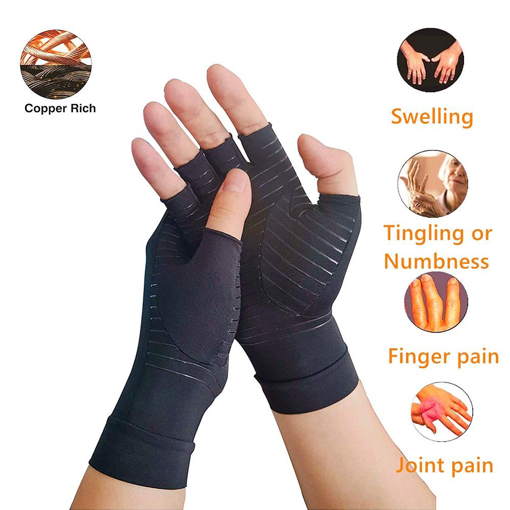 Compression Arthritis Glove Unisex Joint Pain Relief Half Finger Brace – Rechargeable, Discreet, Intimate Wellness Accessory – Quiet, Rechargeable, Waterproof, Couples & Solo Use, Discreet Intimate Wellness Accessory