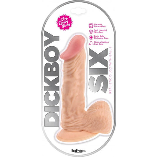 Dick Boy - 6" Suction Cup personal massager – Rechargeable, Discreet, Intimate Wellness Accessory – Quiet, Rechargeable, Waterproof, Couples & Solo Use, Discreet Intimate Wellness Accessory