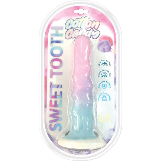Cotton Candy - Sweet Tooth 6.7" – Rechargeable, Discreet, Intimate Wellness Accessory – Quiet, Rechargeable, Waterproof, Couples & Solo Use, Discreet Intimate Wellness Accessory