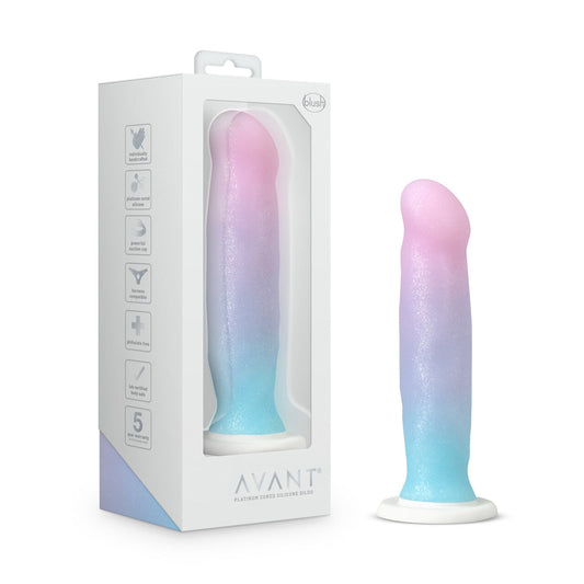 Avant D17 - Lucky - Sparkly Ombre – Rechargeable, Discreet, Intimate Wellness Accessory – Quiet, Rechargeable, Waterproof, Couples & Solo Use, Discreet Intimate Wellness Accessory