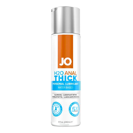 JO H2O backdoor Thick - 8 oz / 240 mL – Rechargeable, Discreet, Intimate Wellness Accessory – Quiet, Rechargeable, Waterproof, Couples & Solo Use, Discreet Intimate Wellness Accessory