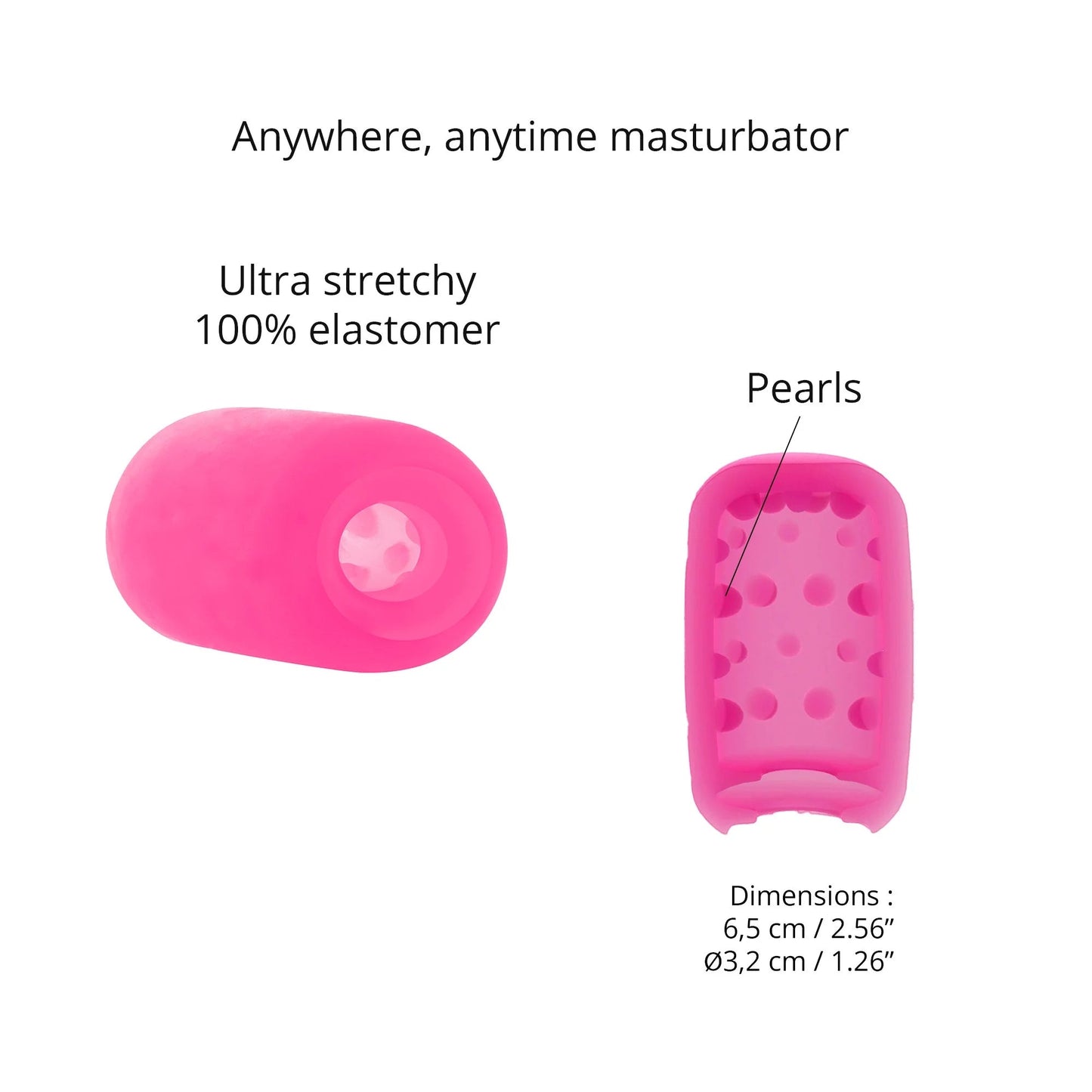 SEXY PILLS KINKY PINK – Rechargeable, Discreet, Intimate Wellness Accessory – Quiet, Rechargeable, Waterproof, Couples & Solo Use, Discreet Intimate Wellness Accessory