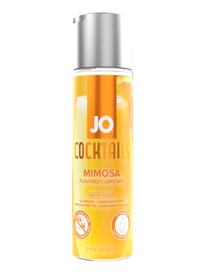 JO Cocktails Mimosa – Rechargeable, Discreet, Intimate Wellness Accessory – Quiet, Rechargeable, Waterproof, Couples & Solo Use, Discreet Intimate Wellness Accessory