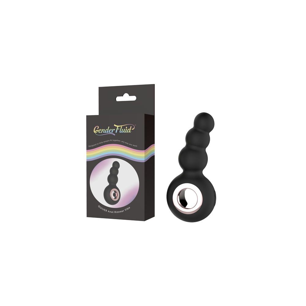 Gender Fluid Quiver backdoor Rimmer Vibe * – Rechargeable, Discreet, Intimate Wellness Accessory – Quiet, Rechargeable, Waterproof, Couples & Solo Use, Discreet Intimate Wellness Accessory