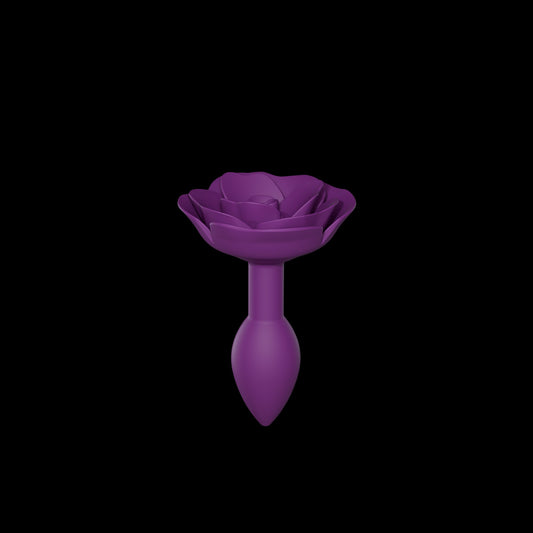 OPEN ROSES S SIZE - PURPLE RAIN – Rechargeable, Discreet, Intimate Wellness Accessory – Quiet, Rechargeable, Waterproof, Couples & Solo Use, Discreet Intimate Wellness Accessory