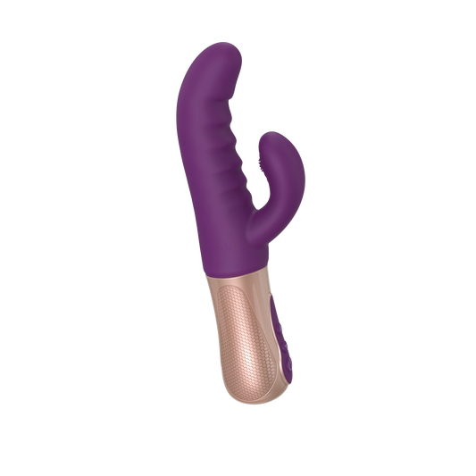 SASSY BUNNY - PURPLE RAIN – Rechargeable, Discreet, Intimate Wellness Accessory – Quiet, Rechargeable, Waterproof, Couples & Solo Use, Discreet Intimate Wellness Accessory