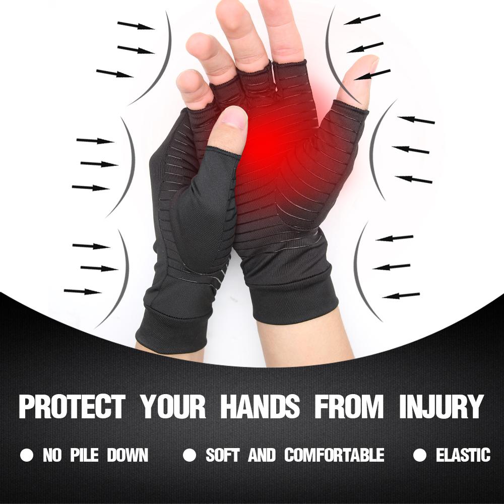 Compression Arthritis Glove Unisex Joint Pain Relief Half Finger Brace – Rechargeable, Discreet, Intimate Wellness Accessory – Quiet, Rechargeable, Waterproof, Couples & Solo Use, Discreet Intimate Wellness Accessory