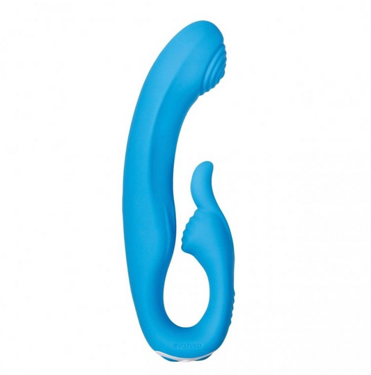 Evolved Sea Breeze Bunny – Rechargeable, Discreet, Intimate Wellness Accessory – Quiet, Rechargeable, Waterproof, Couples & Solo Use, Discreet Intimate Wellness Accessory