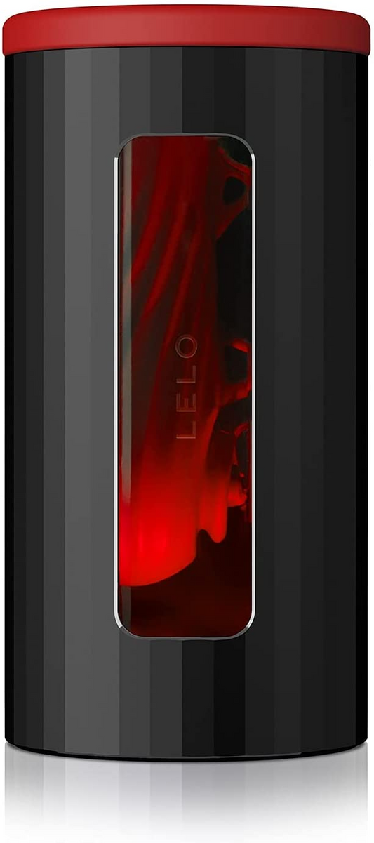 F1S V2X Red – Rechargeable, Discreet, Intimate Wellness Accessory – Quiet, Rechargeable, Waterproof, Couples & Solo Use, Discreet Intimate Wellness Accessory