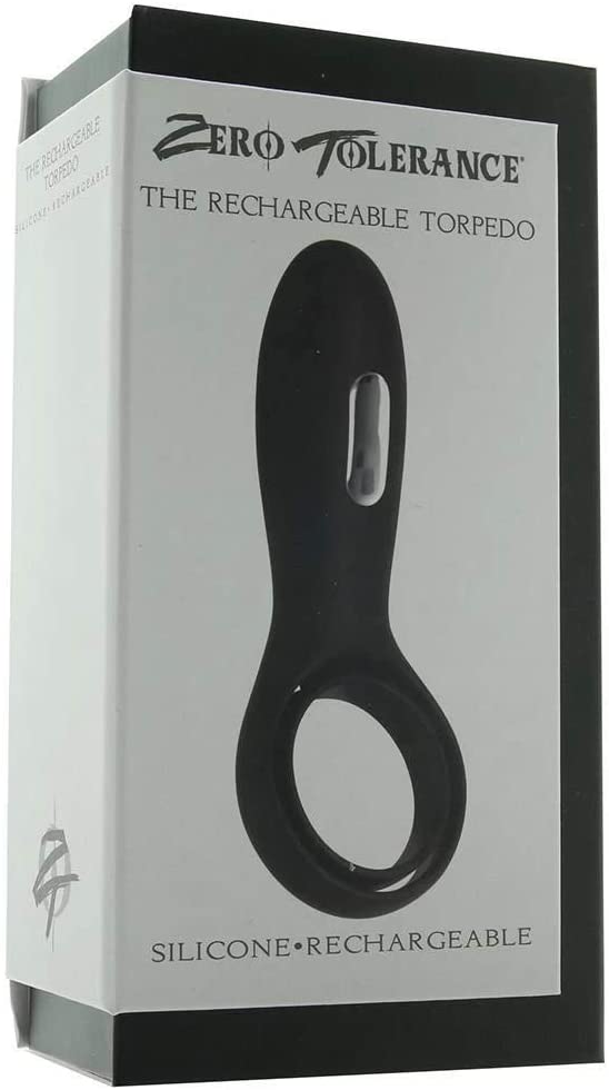 Zero Tolerance Rechargeable Torpedo male Ring – Rechargeable, Discreet, Intimate Wellness Accessory – Quiet, Rechargeable, Waterproof, Couples & Solo Use, Discreet Intimate Wellness Accessory