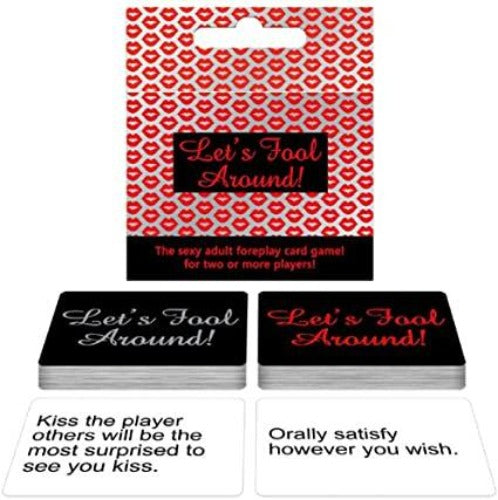 Let's Fool Around! Card Game – Rechargeable, Discreet, Intimate Wellness Accessory – Quiet, Rechargeable, Waterproof, Couples & Solo Use, Discreet Intimate Wellness Accessory
