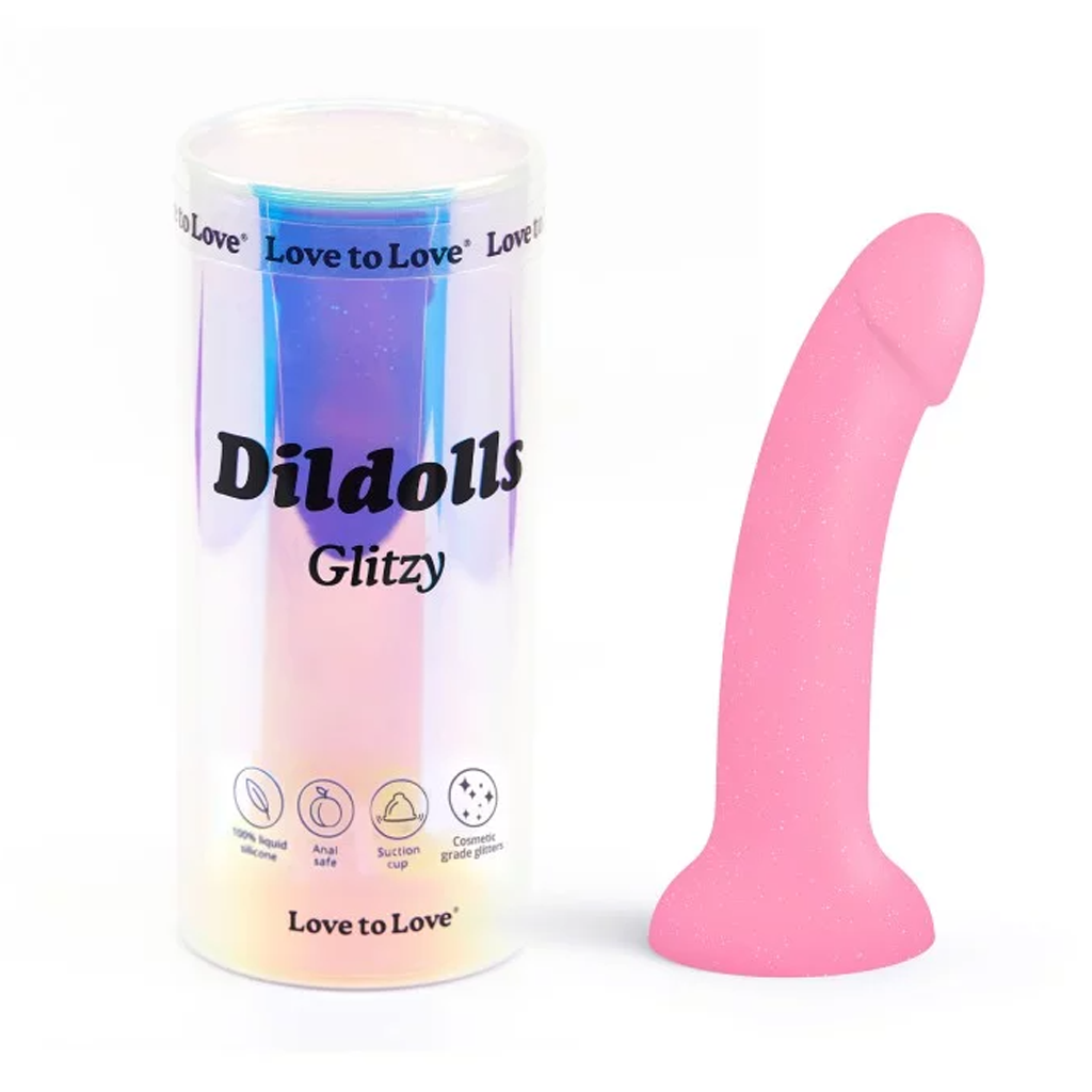 DILDOLLS - GLITZY – Rechargeable, Discreet, Intimate Wellness Accessory – Quiet, Rechargeable, Waterproof, Couples & Solo Use, Discreet Intimate Wellness Accessory